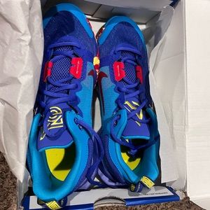 Nike Giannis Immortality 2 GS Lapis Yellow Blue 7Y Women's Size 9 - NIB